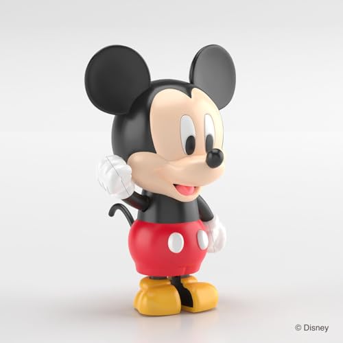 Aoshima Bunka Kyozaisha Rakupura Tokotoko No.DP-01 Disney Character Mickey Color-coded Plastic Model