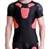 Adult Tight-Fit Shoulder Pad Protection Shirt for Rugby, Basketball, and Football Training