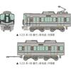TOMYTEC Railway Collection Tetsuro Pocket Vol. 1 East-West JR Rapid Train Edition, Pre-painted Assembly Kit, 10-Piece Box, Diorama Supplies, 337225