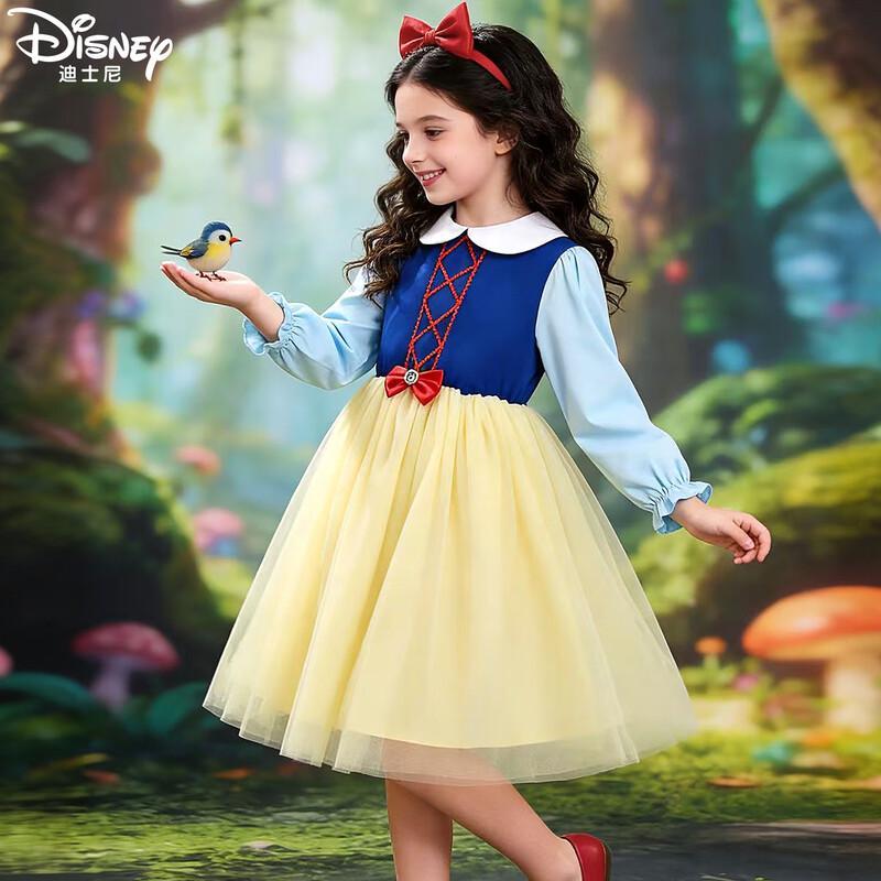 Disney Girls  Snow White Princess Mesh Dress 120