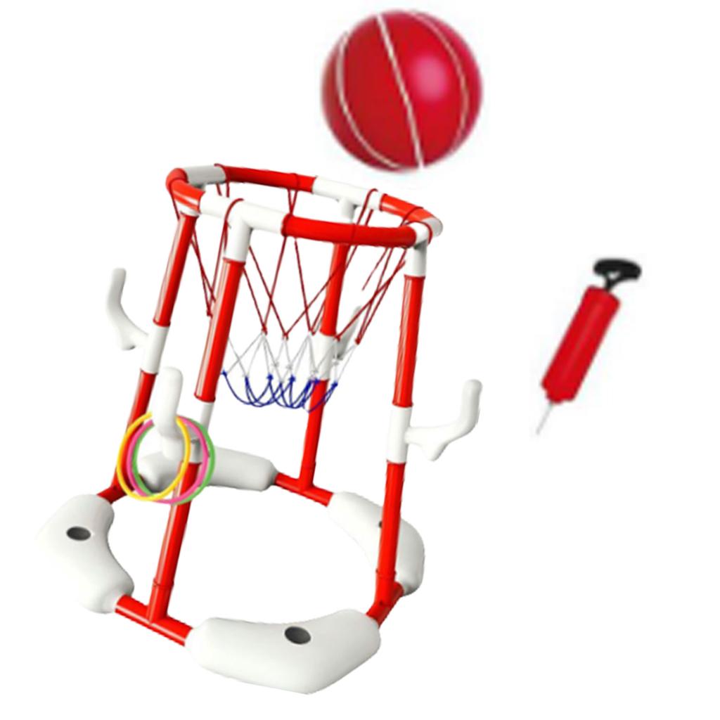 Pool Basketball Hoop Toy Floating Basketball Pool Game Swimming Pool Floats Toy Outdoor Water Play Toy Enduring