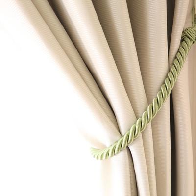 INTERIX Στυλάτο Σχοινί Στήριξης Κουρτίνας CTB2104GR, Φούντα, Πράσινο,