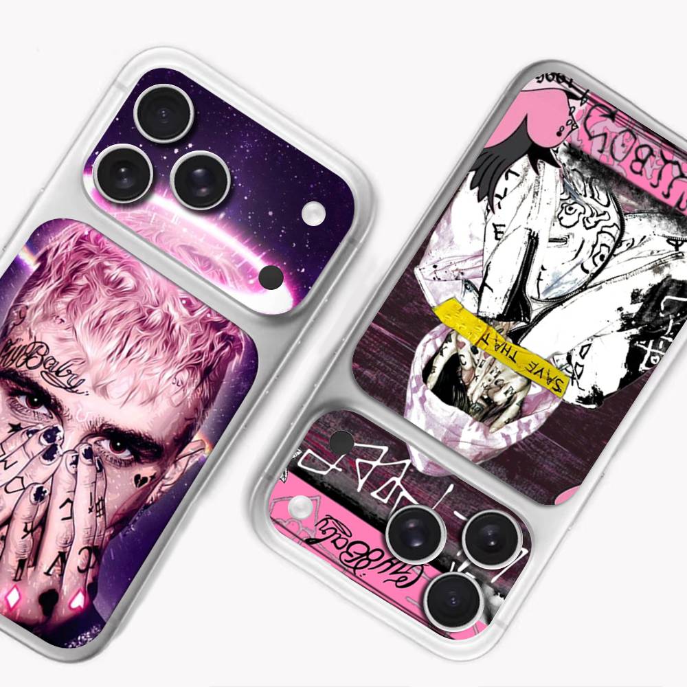 Emo Rapper Lil Peep For IPhone 17 Pro 17 Pro Max Rear Skin Wrap Decal Protective Sticker