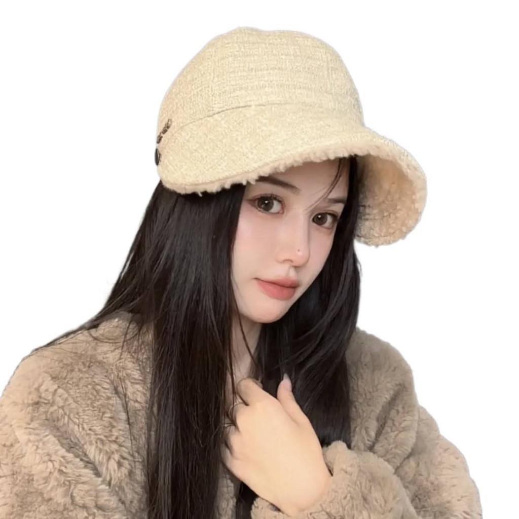 Winter Lambswool Flap Cap With Thick Insulation For Fashion Casual And Warmth