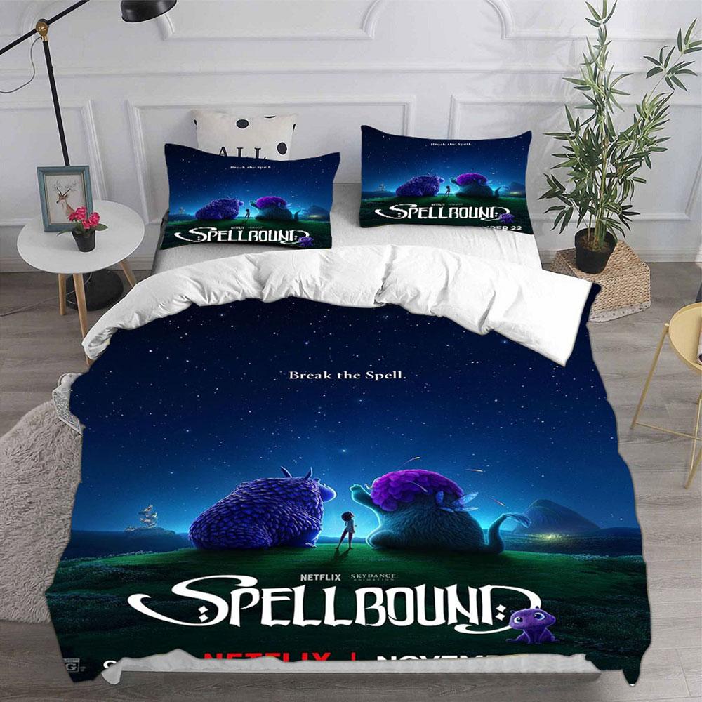 Spellbound Bedding Sets Comforter Cover Bed Cover Duvet Cover Pillow Case 2-3 Pieces Sets Kids Adult Bedroom Decoration