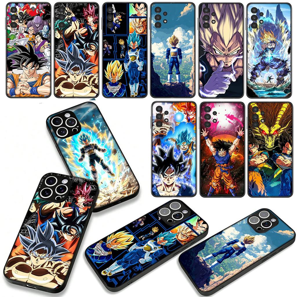 Phone Cover Vegeta Dragon Gokus Ball Wallpaper for Apple iPhone 16 15 14 Plus 13 12 Mini 17 Pro Max + ProMax 16E Air 15+ Case