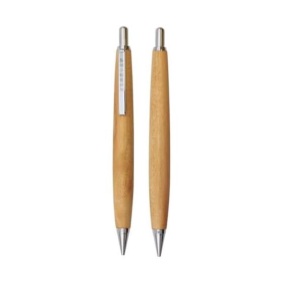 Limited Edition 002SV Wooden Mechanical Pencil 0.5mm Peach Shimada Kowari Sawmill