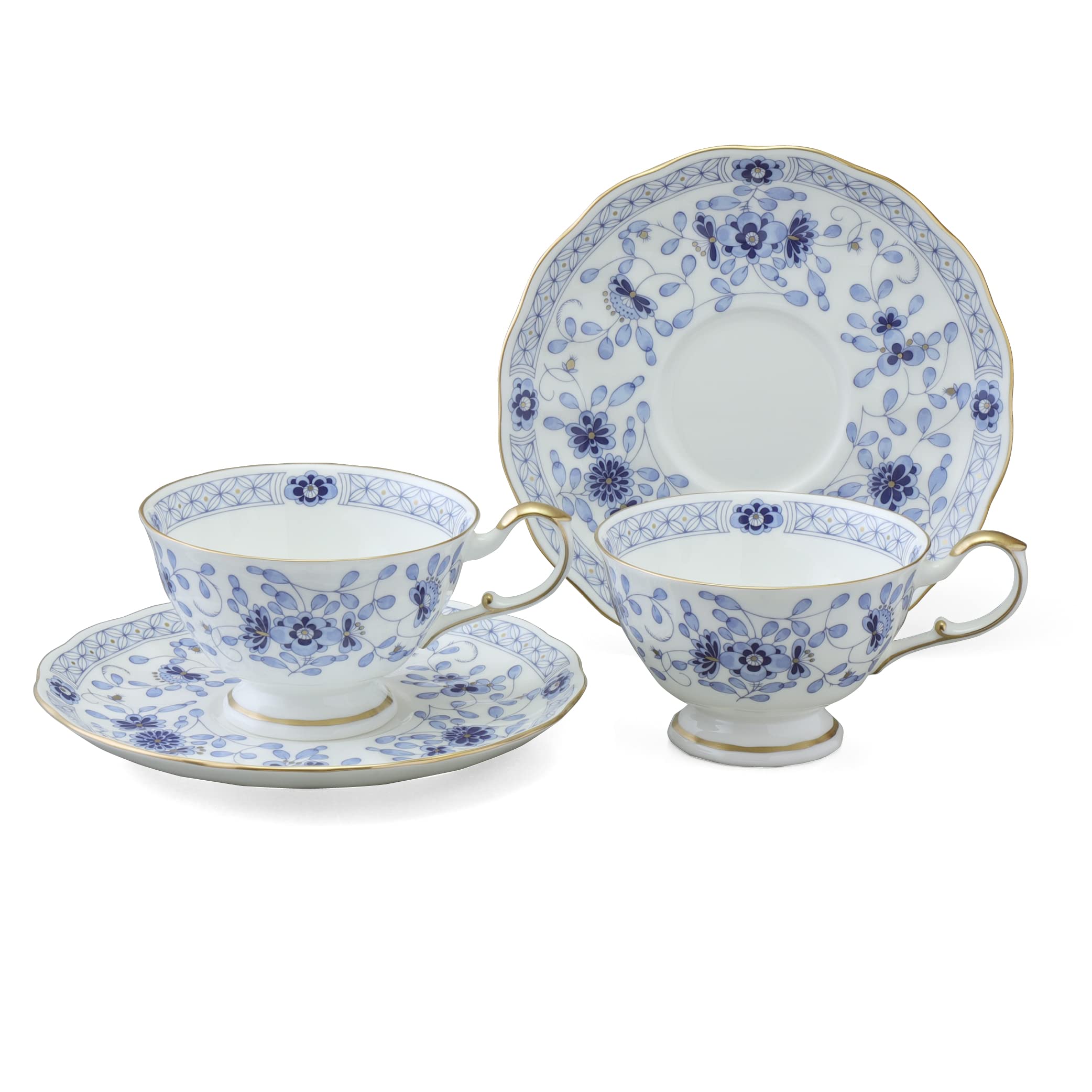 

NARUMI Milano Pair Tea Set, Bone China, 9682-7165