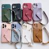 Wrist Strap Case For Xiaomi POCO X7 X6 M6 X5 F8 Pro Redmi Note 15 14 13 Pro Plus 12 13C 14C 15C Wallet Silicone Handbag Cover