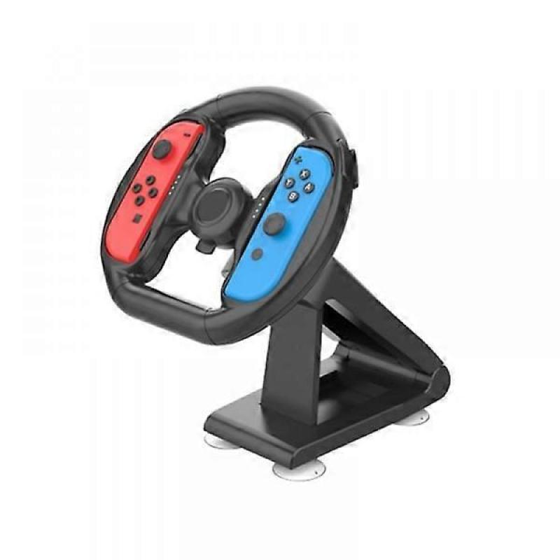 Gaming Racing Wheel for Nintendo Switch Joy-Con, Steering Wheel with Table Mount Switch Racing Wheel Accessories.