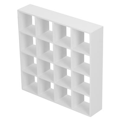 1:12   16 Grid Display Shelf Miniature Wooden Storage Rack Furniture Accessories