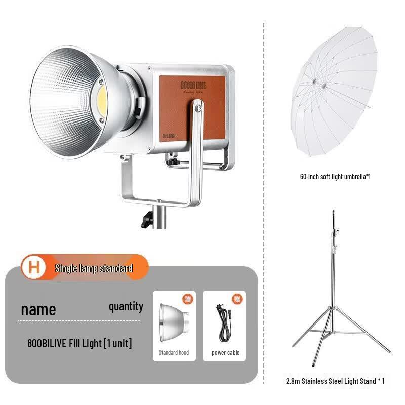 Miaotu 800W 800BI-LIVE Retro Bi-color Photography Fill Light