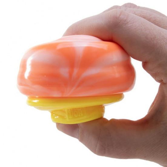 Eistüten-Quetschspielzeug Simuliertes Eis-Fidget-Spielzeug Tragbar Reise Stressabbau Weicher Dehnbarer Sensorischer Stressball
