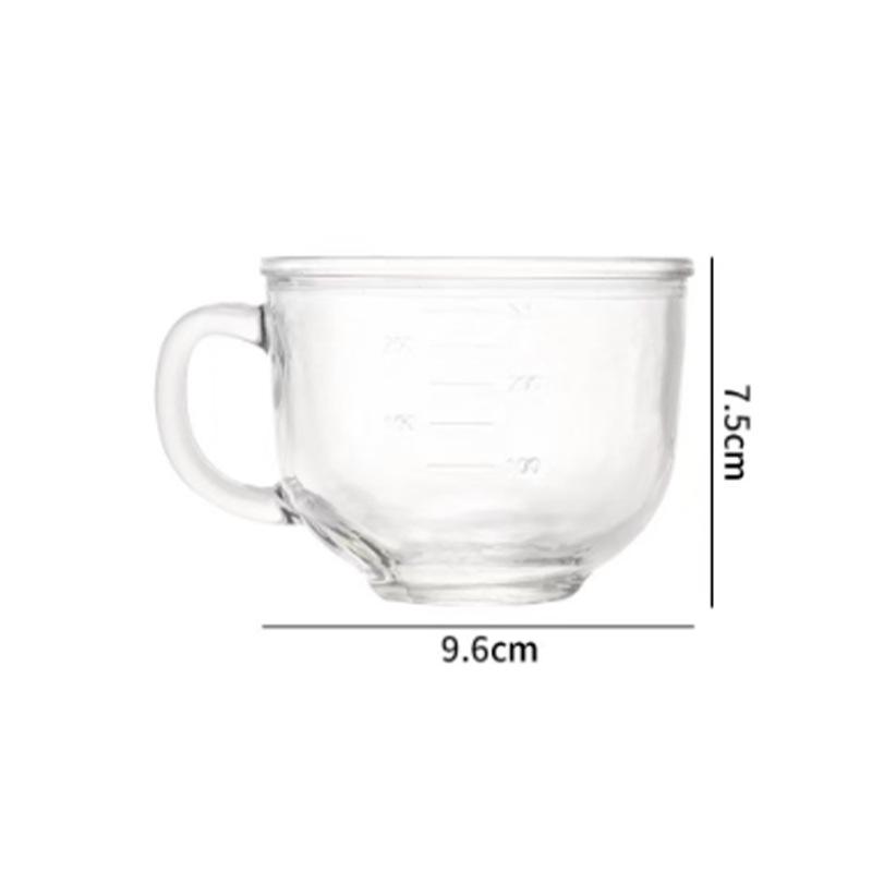 Large Capacity Glass Oatmeal & Yogurt Breakfast Cup