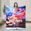 Super Soft Blanket Camping Cody Rhodes  Vintage Throw Blanket  Flannel Bedspread For Bedroom Street Trend Sofa Bed Cover