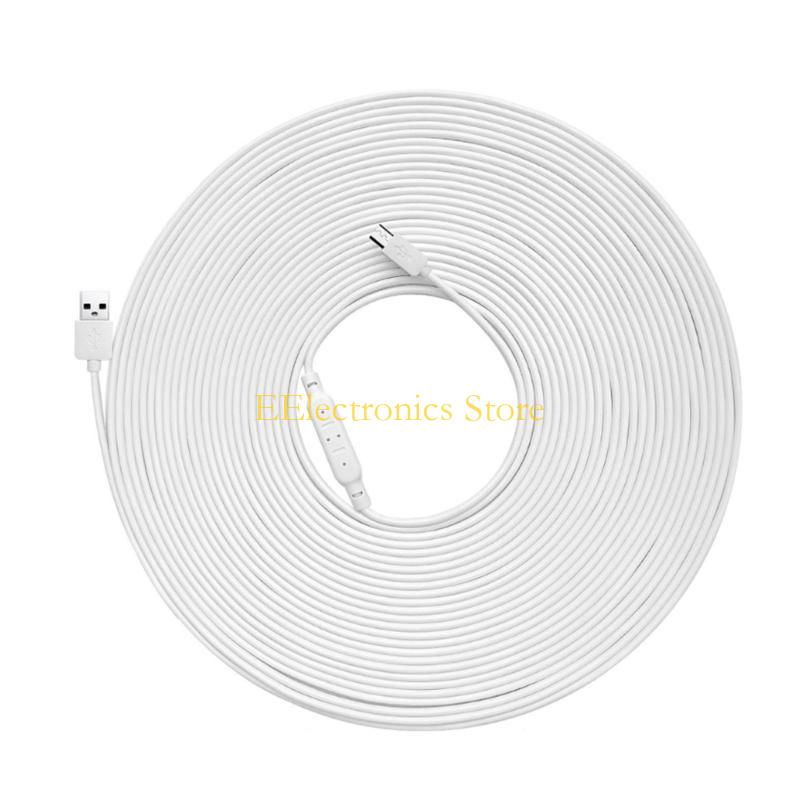 B03C Super Long USB to Micro USB Charging Cable for Thermometer / Camera Long Durable Wire 393.7in/590.55inch