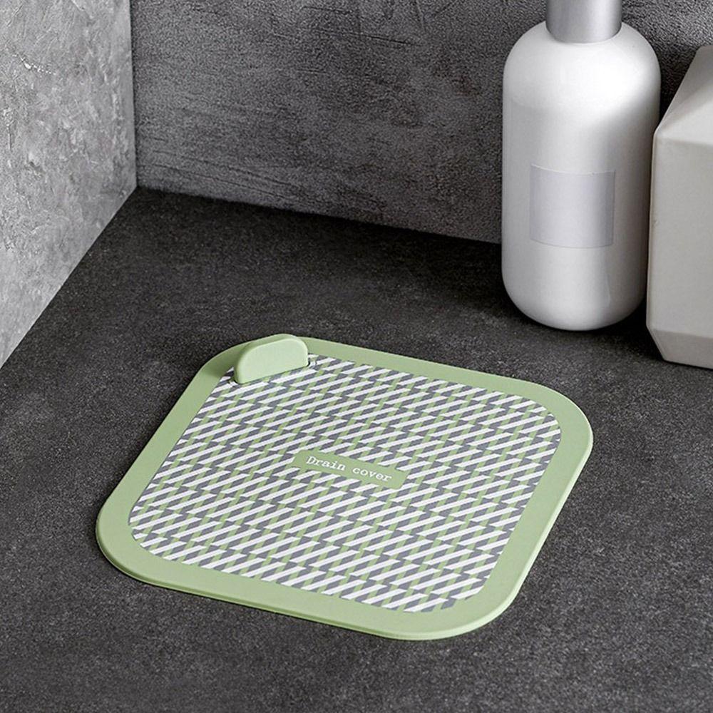 Soft Sewer Pipe Cover Anti-Odor Sink Seal Mat New Bathtub Shower Drain Plug  Universal