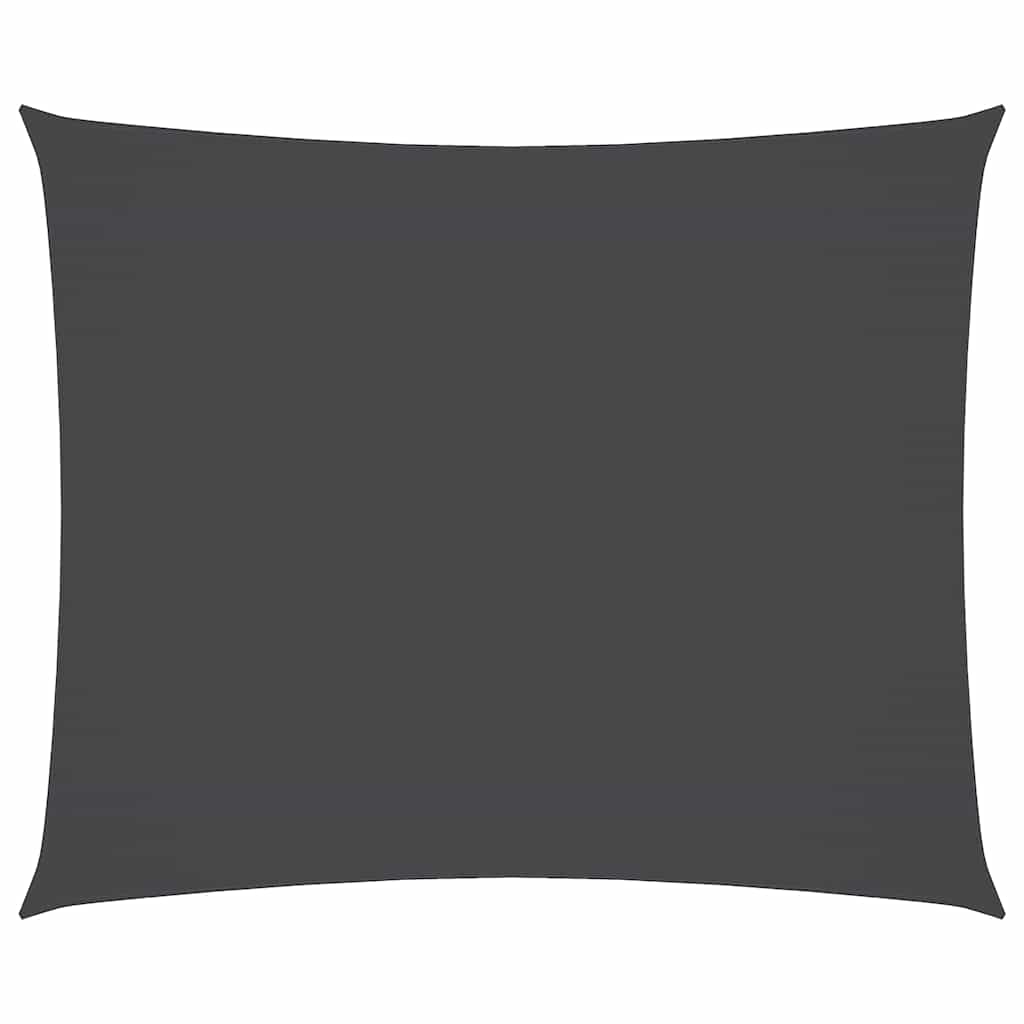 vidaXL Sonnensegel Oxford-Gewebe Rechteckig 3,5x4,5 m Anthrazit