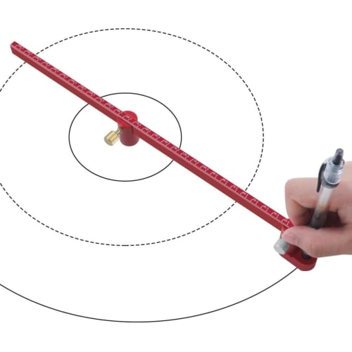 Givolfi Woodworking Compass Scriber 350mm/550mm Circle Marking Tool (55cm)