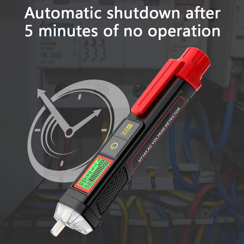 Electric Voltage Tester Contactless Circuit Detector Pen High Precision Voltage Tester Pen With LCD Display For Industrial Home