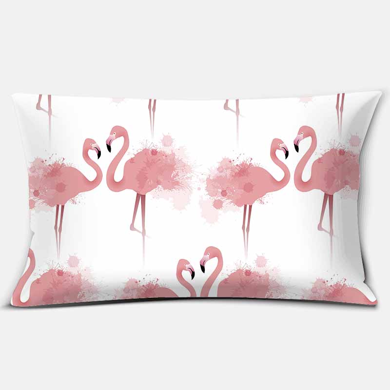 Fashion Plant Flamingo Home Decoration Sofa samochodowa Poszewka na poduszkę 30cm * 50cm