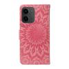 For Xiaomi Redmi 15C 4G (173mm) Leather Wallet Case Sunflower Imprinted Phone Cover