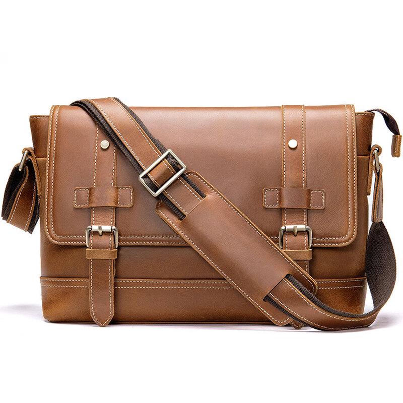 Мужской портфель Miling из кожи Crazy Horse One Size