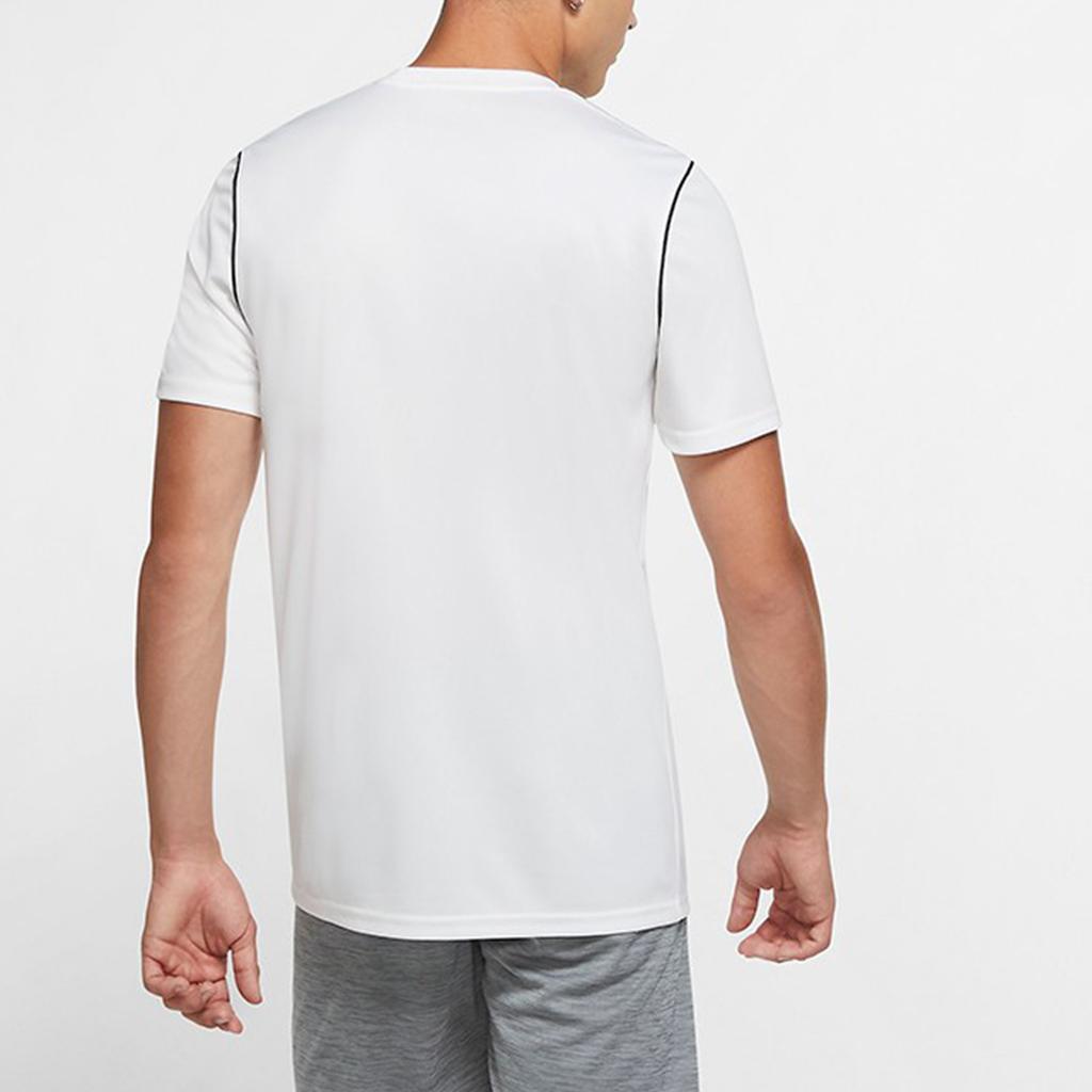 Nike Round Neck Training Soccer Short Sleeve T-Shirt Men Tops White BV6883-100