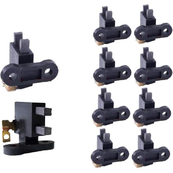 10PCS Gasoline Generator Carbon Brush Holder 168/188F for GX160 2-3KW and GX390 5-8KW Engine Generator Spare Parts(5-8kw)