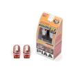 PIAA Halogen Bulb for Turn Signal T20 Single Orange Mirror Orange Vehicle Inspection Compatible Imported Car Compatible 2 Pieces 12V/27W H-646