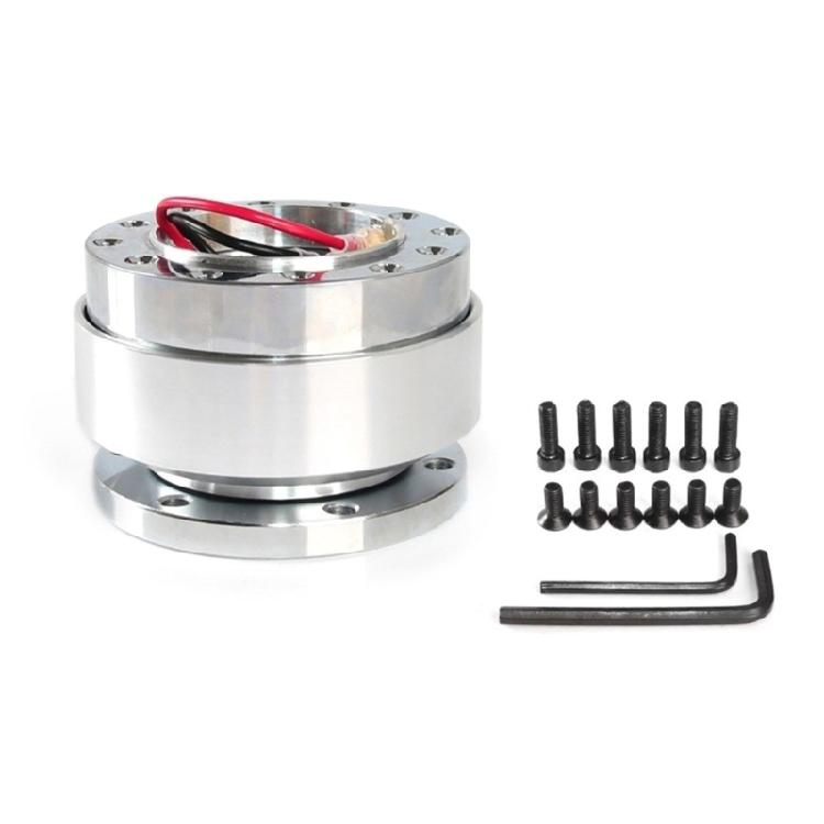 Mecanism Adaptor Bază Suport Volan cu Eliberare Rapidă din Aluminiu Instalare Ușoară Potrivit pentru Entuziaștii Motorsportului