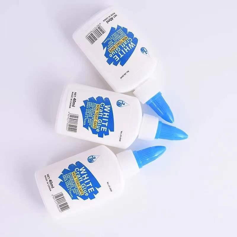 40ML White Glue for Kids: Perfect for Kindergarten, DIY Projects, and Slime