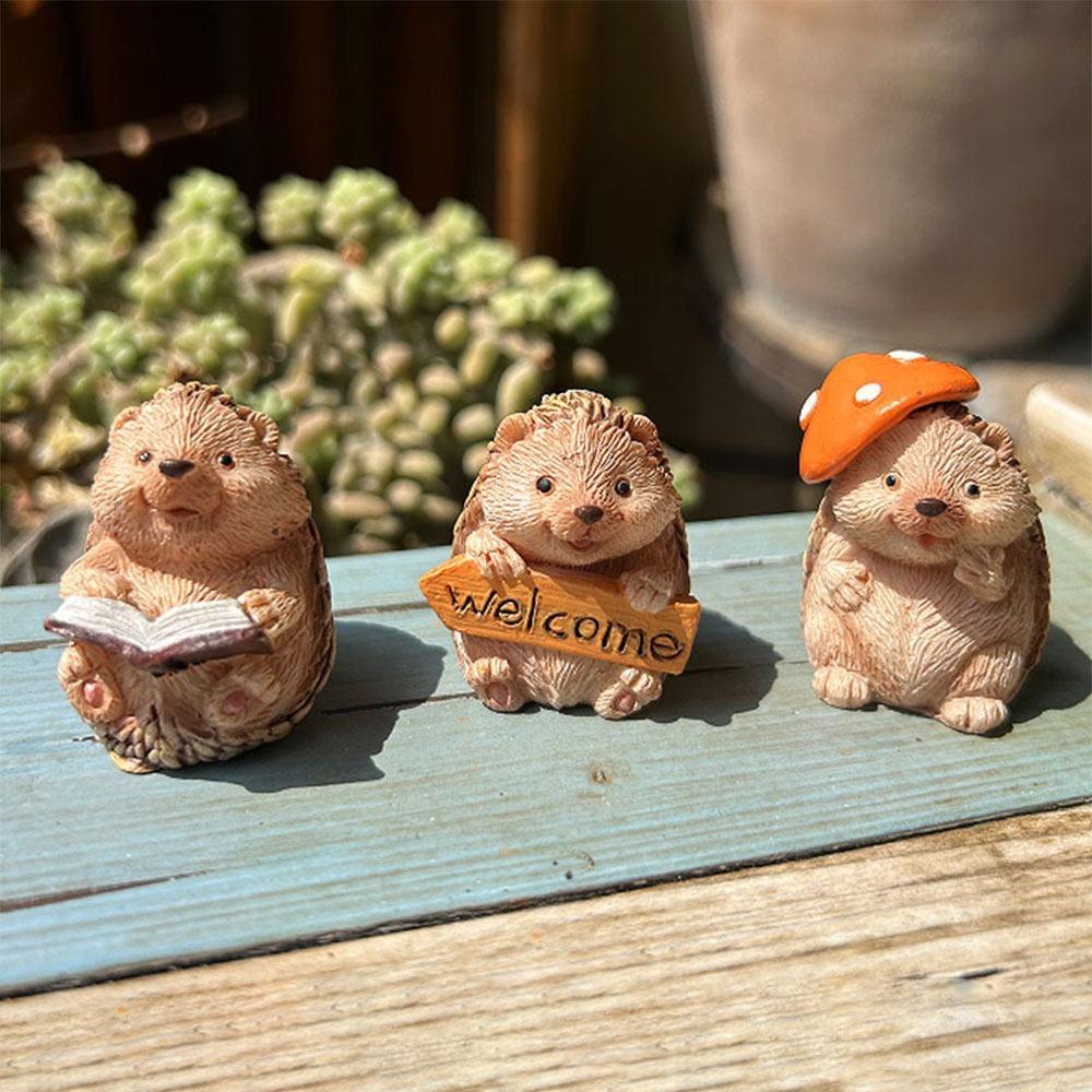 Multicolor Cartoon Rabbit Figurines Micro Landscape Resin Garden Turtle Statue Waterproof Bonsai Ornament Lawn Animal Sculpture