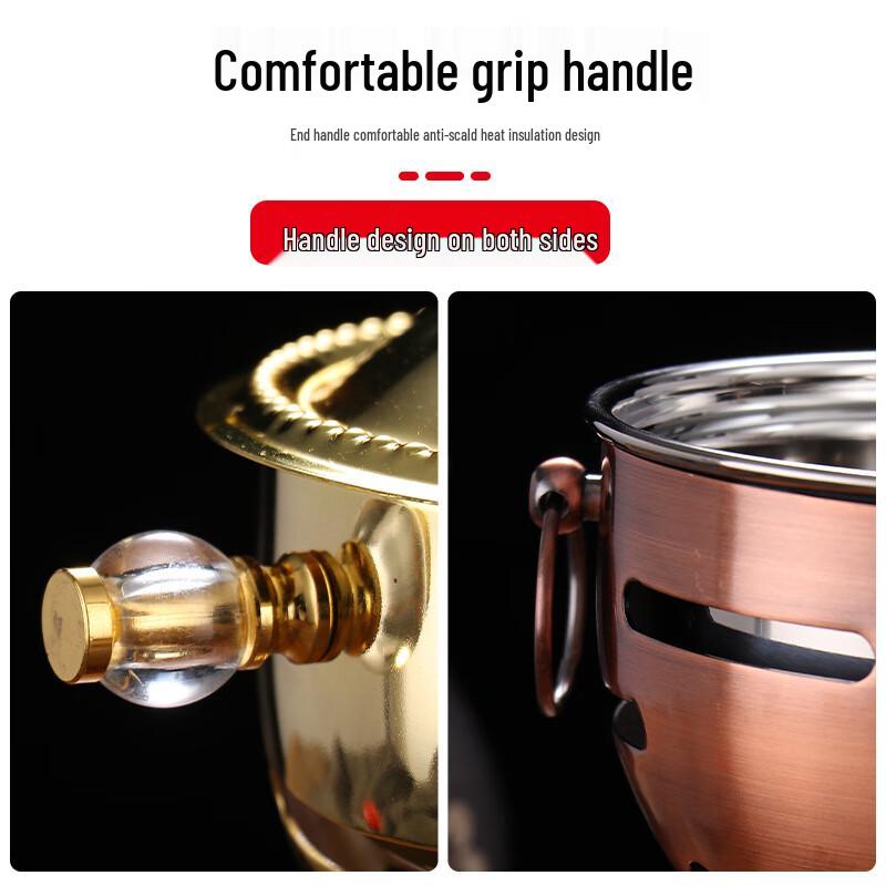Chu Fang An Vintage 304 Stainless Steel Alcohol Hot Pot
