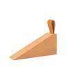 Leather Rope Anti-collision Nail-free Solid Wood Door Stopper Baby Protect Wedge