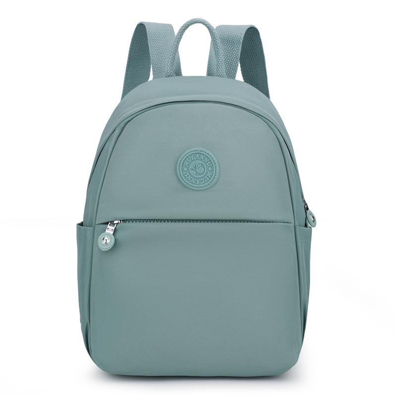 

Рюкзак для путешествий на открытом воздухе, однотонный рюкзак для женщин среднего возраста светло-синий