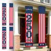 Vertical Independence Day Banner 250 Years of Liberty Outdoor Indoor Hanging Decoration for Patriotic Celebrations and Events