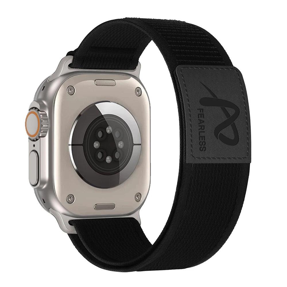 

Trail Loop Band for Apple Watch Strap Ultra 3 2 49mm/46 45 44 42 41 40mm Nylon+Leather Bracelet iWatch Series 11 10 9 8 7 6 5 SE Ultra 3-2-1 49mm