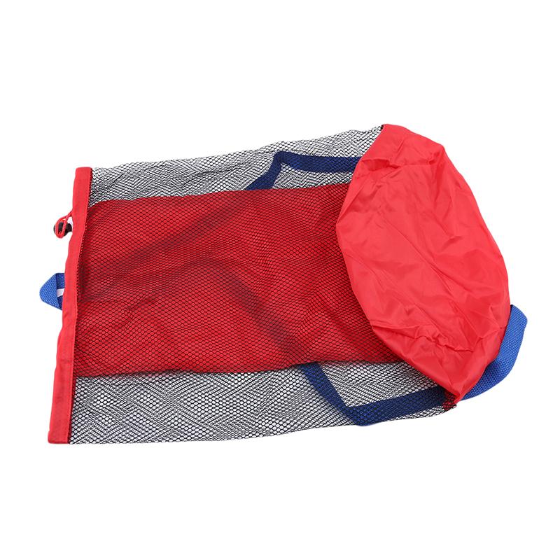 Portable Baby Sea Storage Mesh Bags for Children Kids Beach Sand Toys Net Bag Water Fun Sports Bathroom Clothes Towels Backpacks