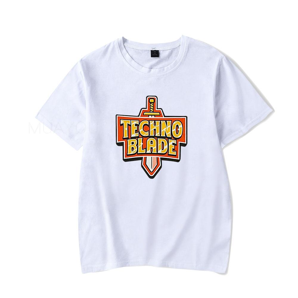 Technoblade Merch Tshirt Hot Sale Summer Tops Short Sleeve Unisex WoUnisex Tshirt Technoblade RIP RIP GOOD GAME Merch Anime Clothes
