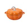 Pumpkin Shaped Enamel Pot