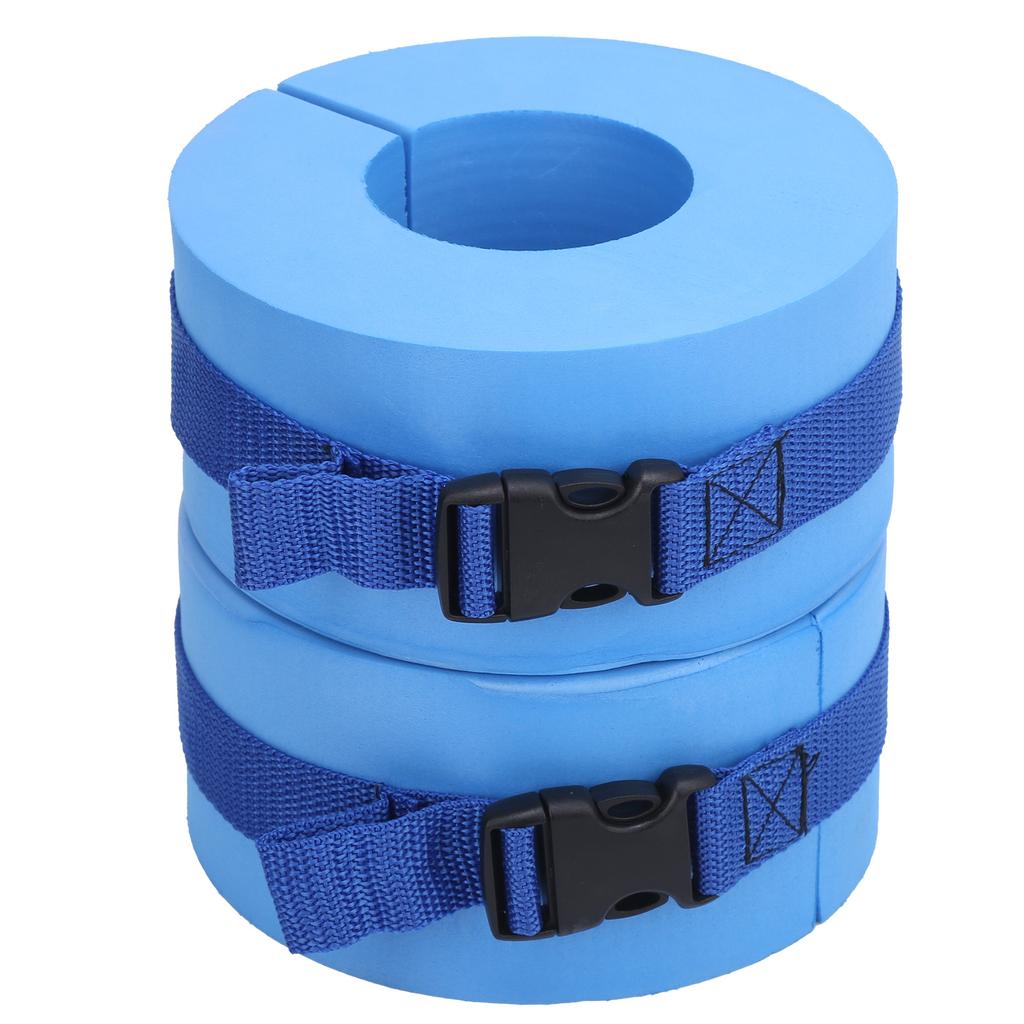 2pcs EVA Swim Cuffs Water Aerobics Float Ring Ankles Arms Belts with Quick Release Buckle