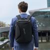 High-end Trendy Men's Waterproof Anti-theft Backpack with Large Capacity for Business Travel and Laptop Storage