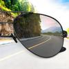 Pilot polarized sunglasses, men's and women's UV-proof sunglasses, trendy new retro toad glasses, one piece is sent on behalf of others.