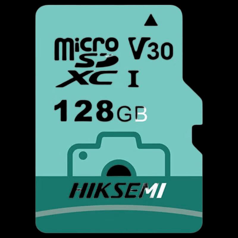 Hikvision Surveillance Camera 128GB TF/SD Memory Card CN plug (adapter included)