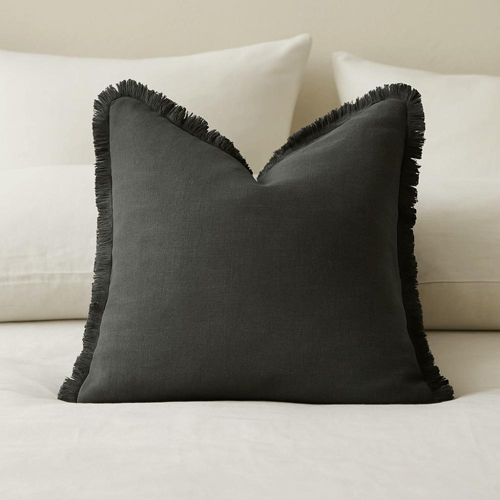 Solid Color Bohemia Cushion Cover Cotton Pillowcase Modern Throw Pillow Cover Hotel