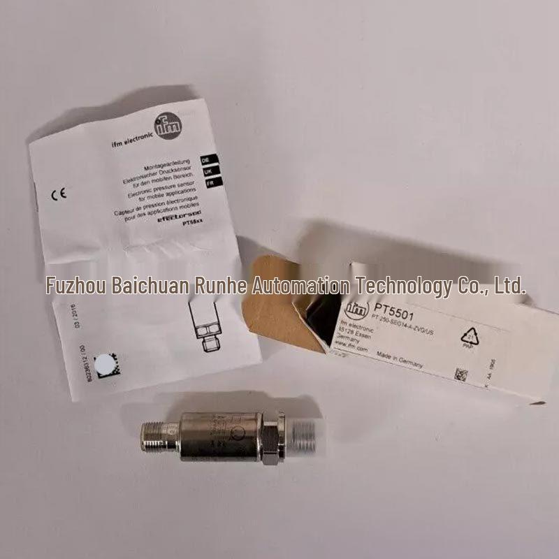 Совершенно новый компактный датчик давления ifm PT5501 с прочным корпусом из нержавеющей стали PT5501