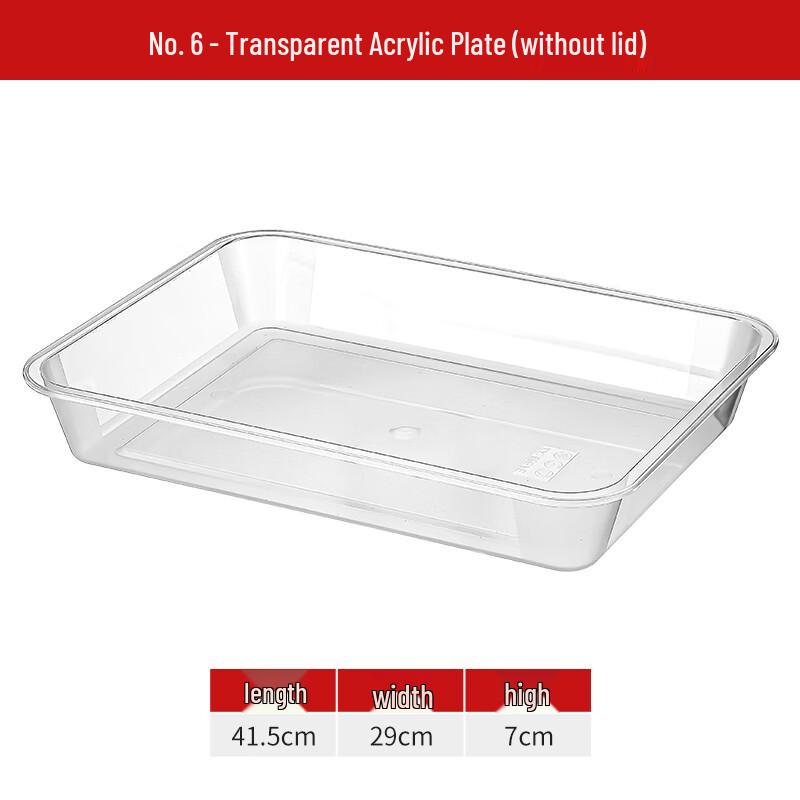 

Wuhe Acrylic Transparent Rectangular Display Tray