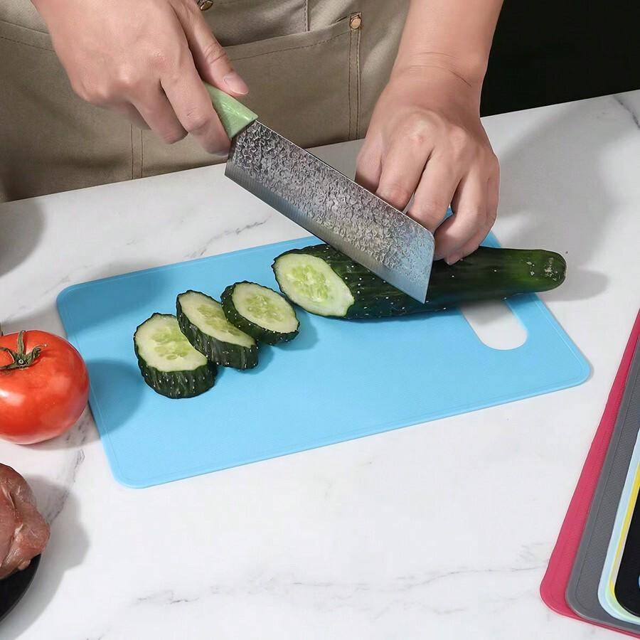 1pc Household Classification Cutting Board, Plastic Cutting Board, Baby Vegetable And Fruit Auxiliary Food Cutting Board