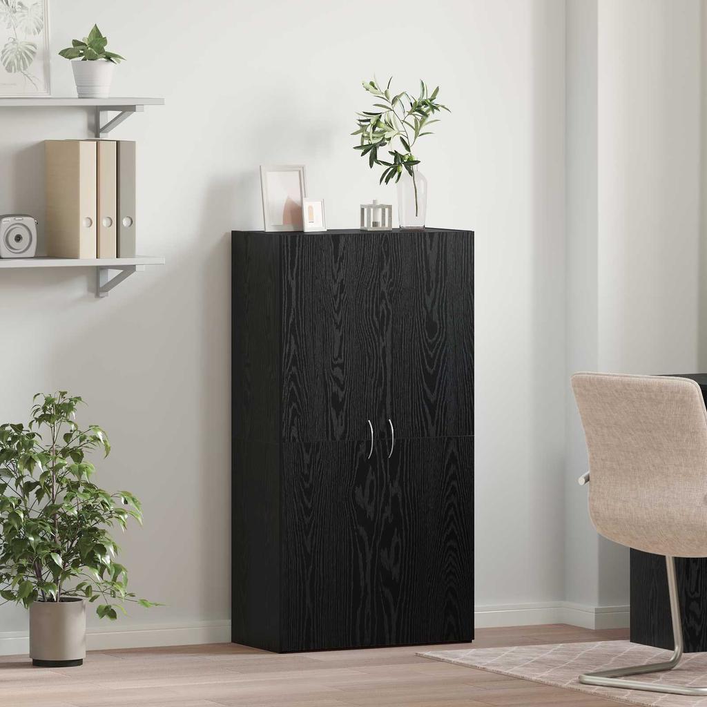 Office Cabinet Artisan Oak 60 x 32 x 115 cm Particleboard